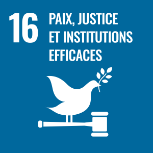 PAIX, JUSTICE ET INSTITUTIONS EFFICACES PAIX, JUSTICE ET INSTITUTIONS EFFICACES